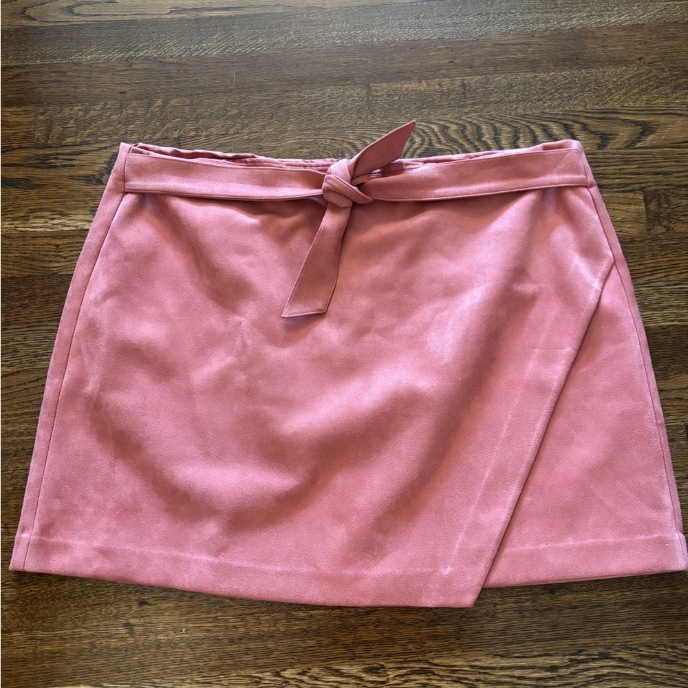 LOFT Dusty Pink Mini Skirt